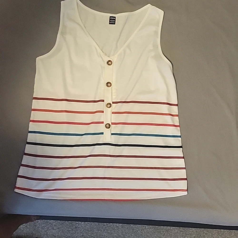 Multi Colored Tank Top - Picture 4 of 5